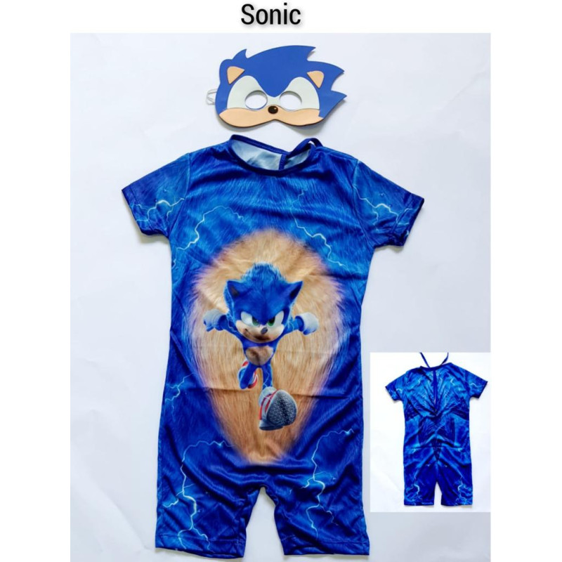 Fantasia Do Sonic Infantil